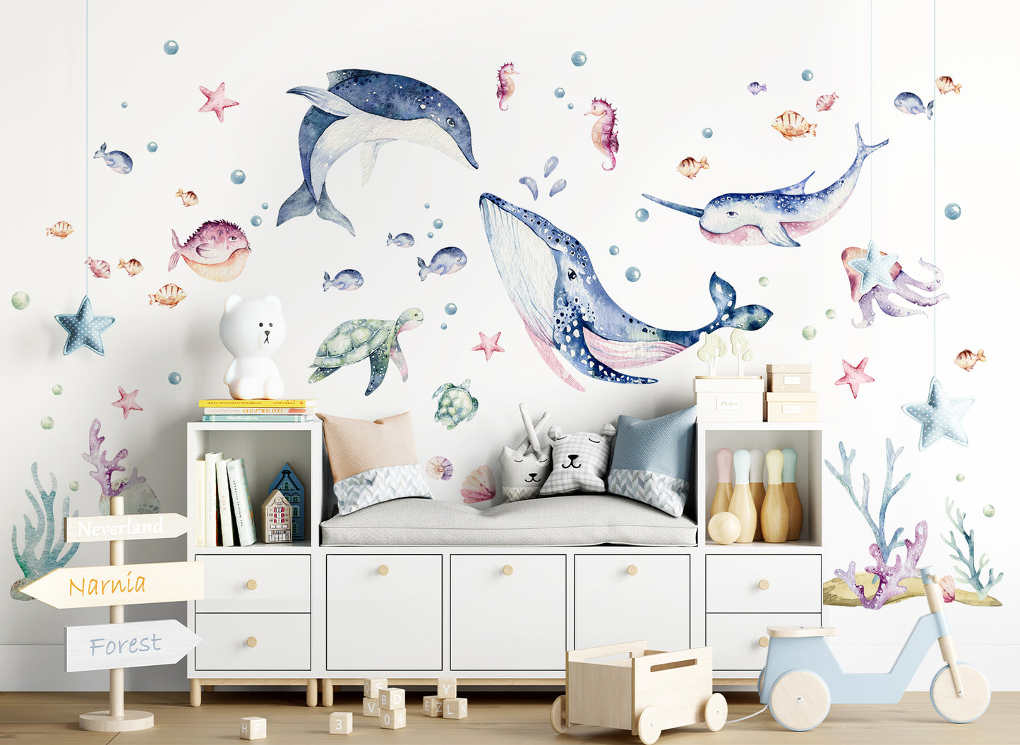 Wandtattoo Unterwasserwelt DK1051