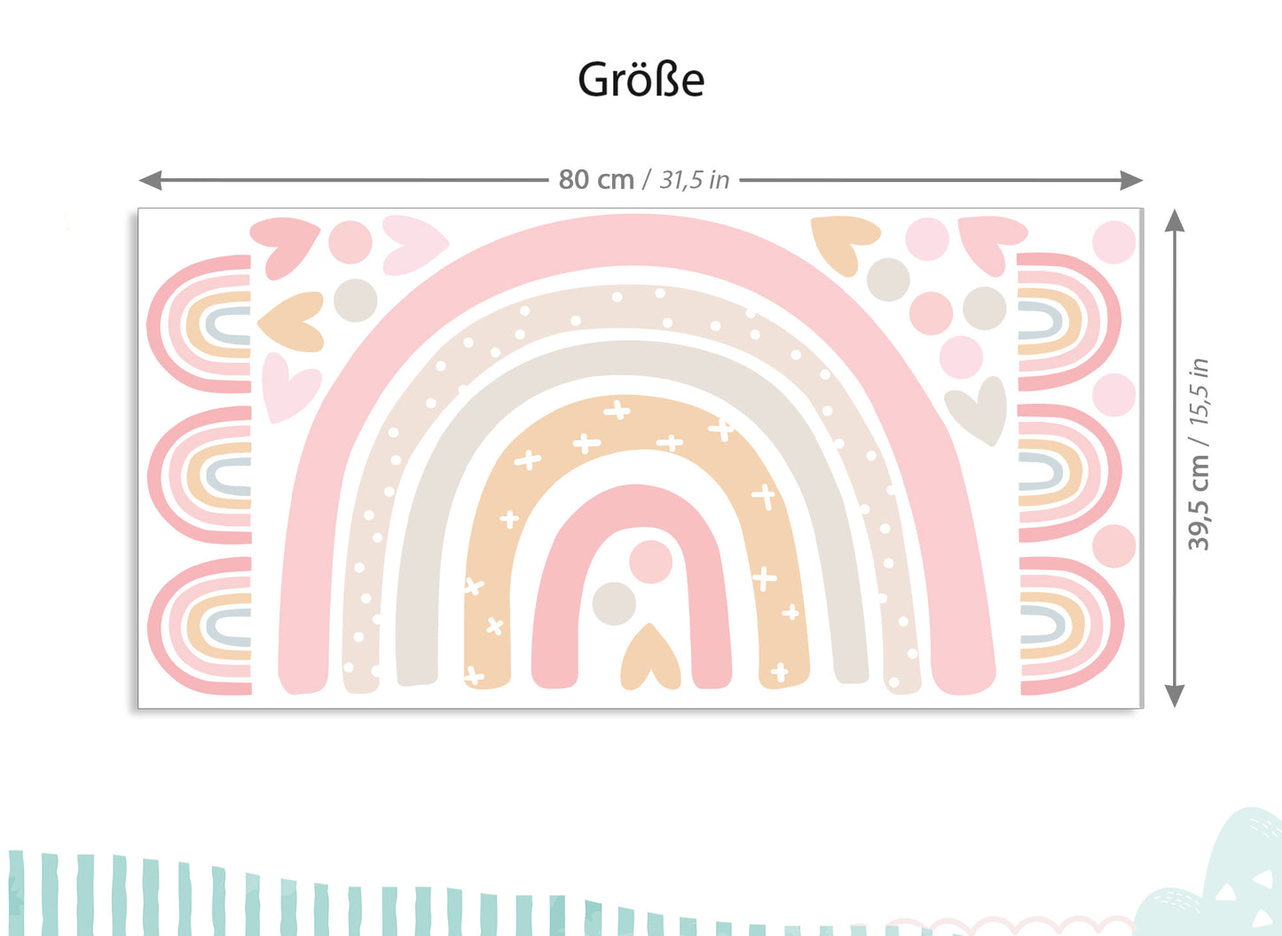 Wandtattoo Regenbogen DK1101