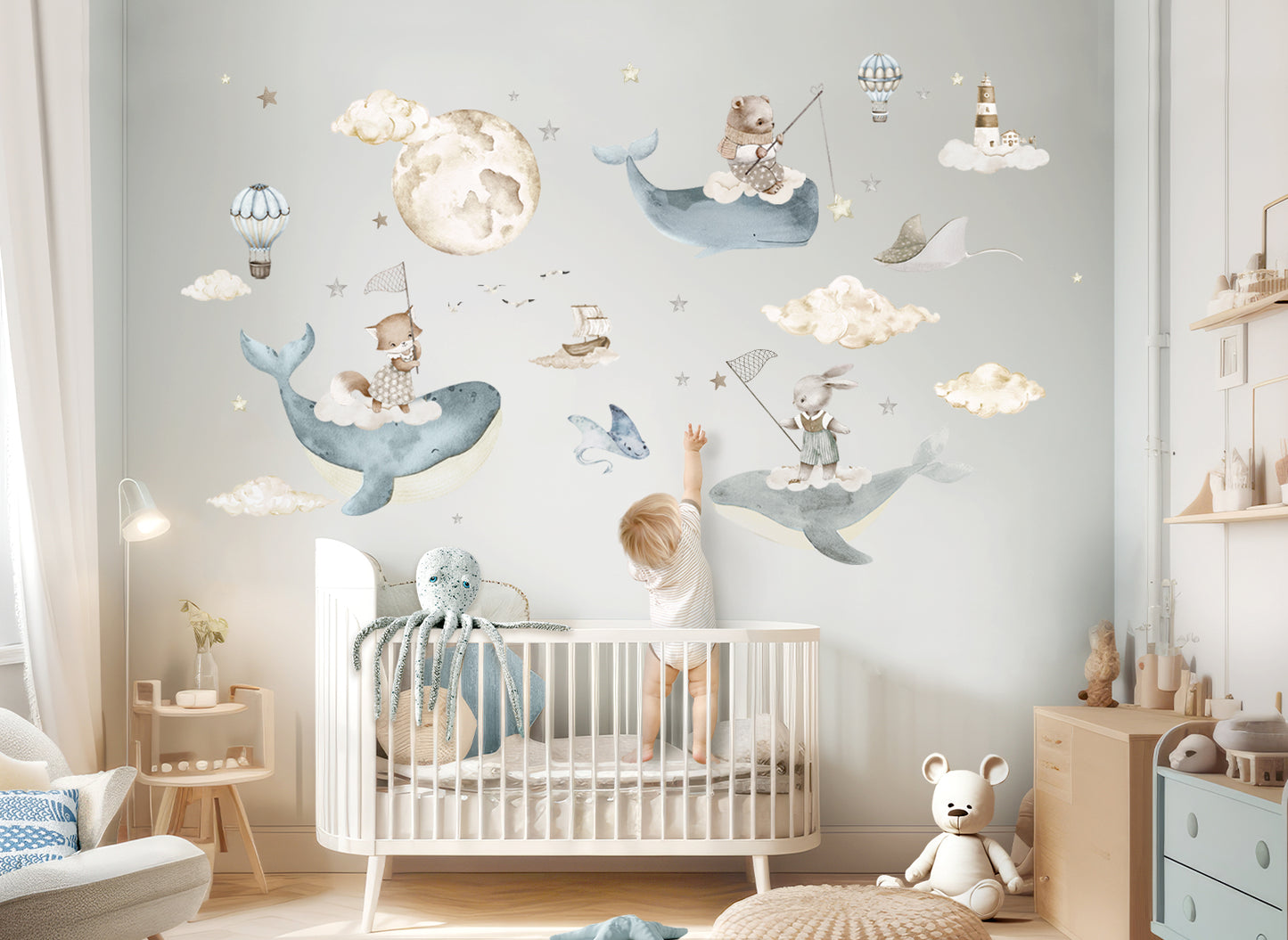 Wandtattoo Unterwasserwelt DK1138