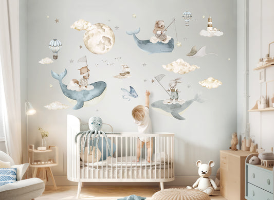Wandtattoo Unterwasserwelt DK1138