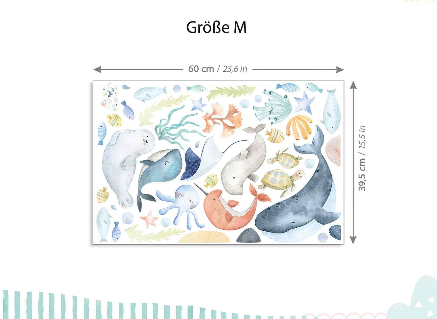 Wall Decal Underwater World DK1065