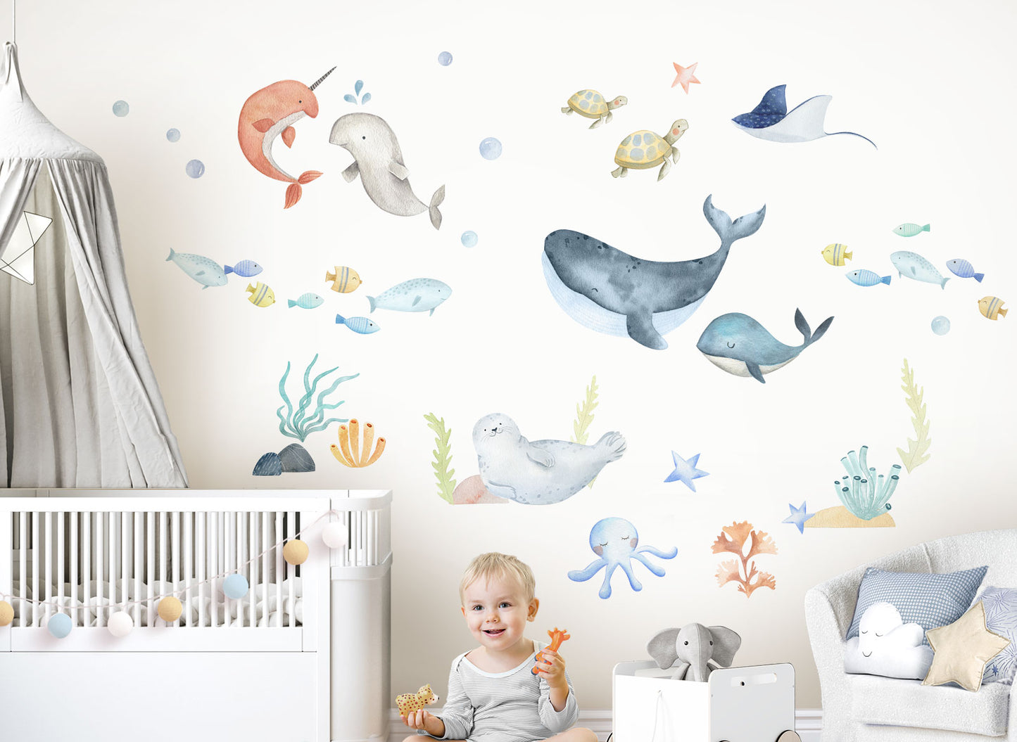 Wall Decal Underwater World DK1065