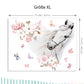 Wall Decal Horse Head with Butterflies DK1048