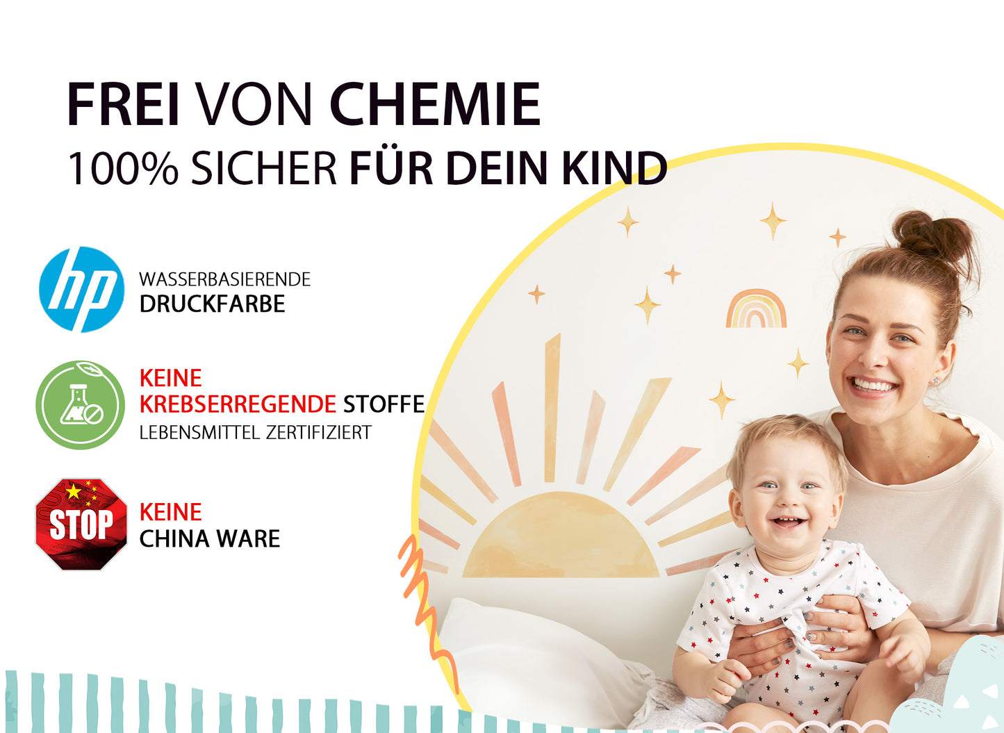 Wandtattoo Türsticker Waldtiere mit & ohne Wunschname DK1053